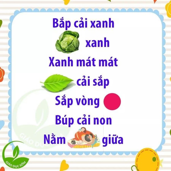 Bài thơ cây bắp cải